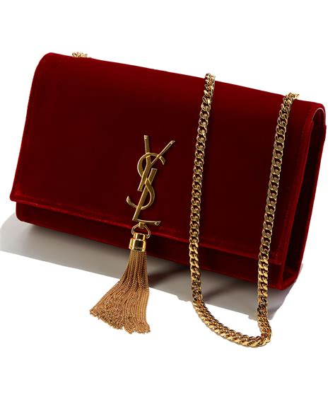 saint laurent monogram ysl medium chain-strap tassel bag|saint laurent handbags price.